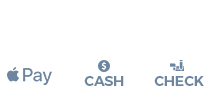 Accepted payment methods