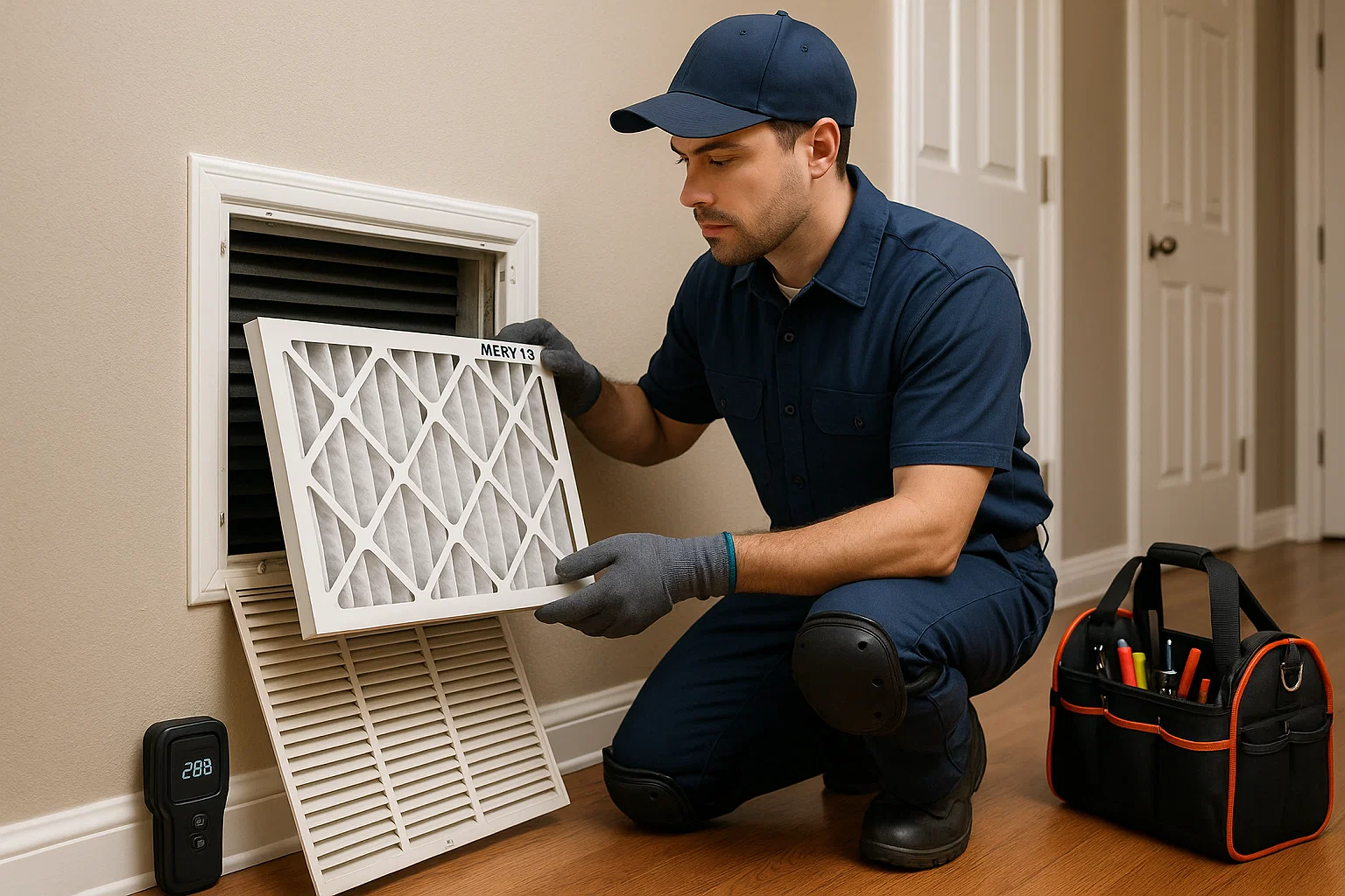 Ductless mini split indoor unit