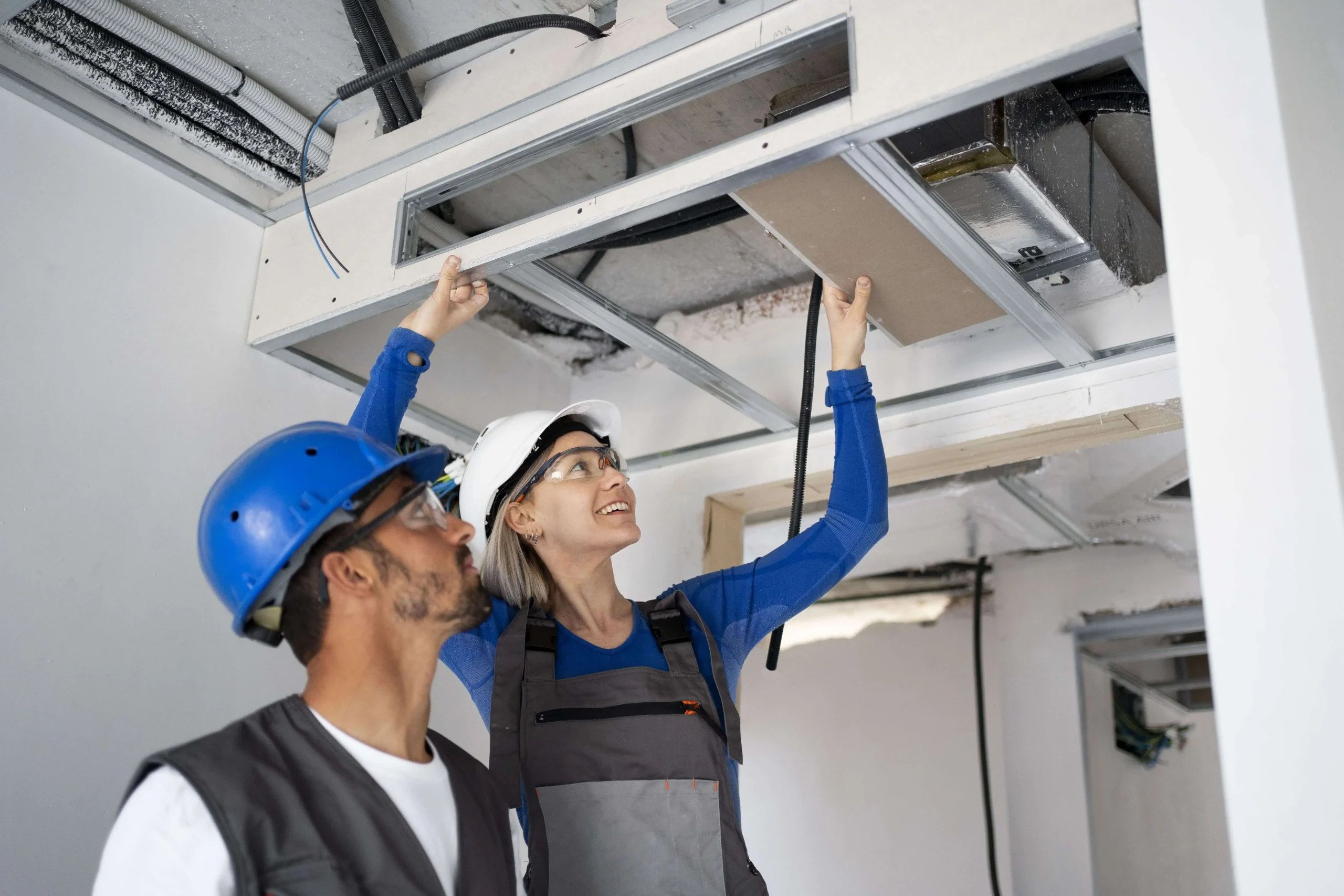 Indoor air quality service inspection